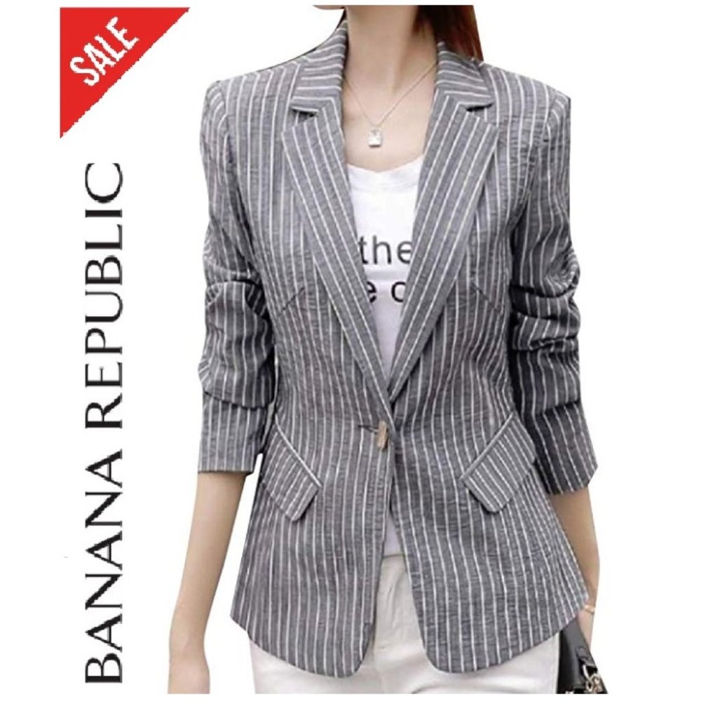 Banana Republic Slim cut One Button Blazer